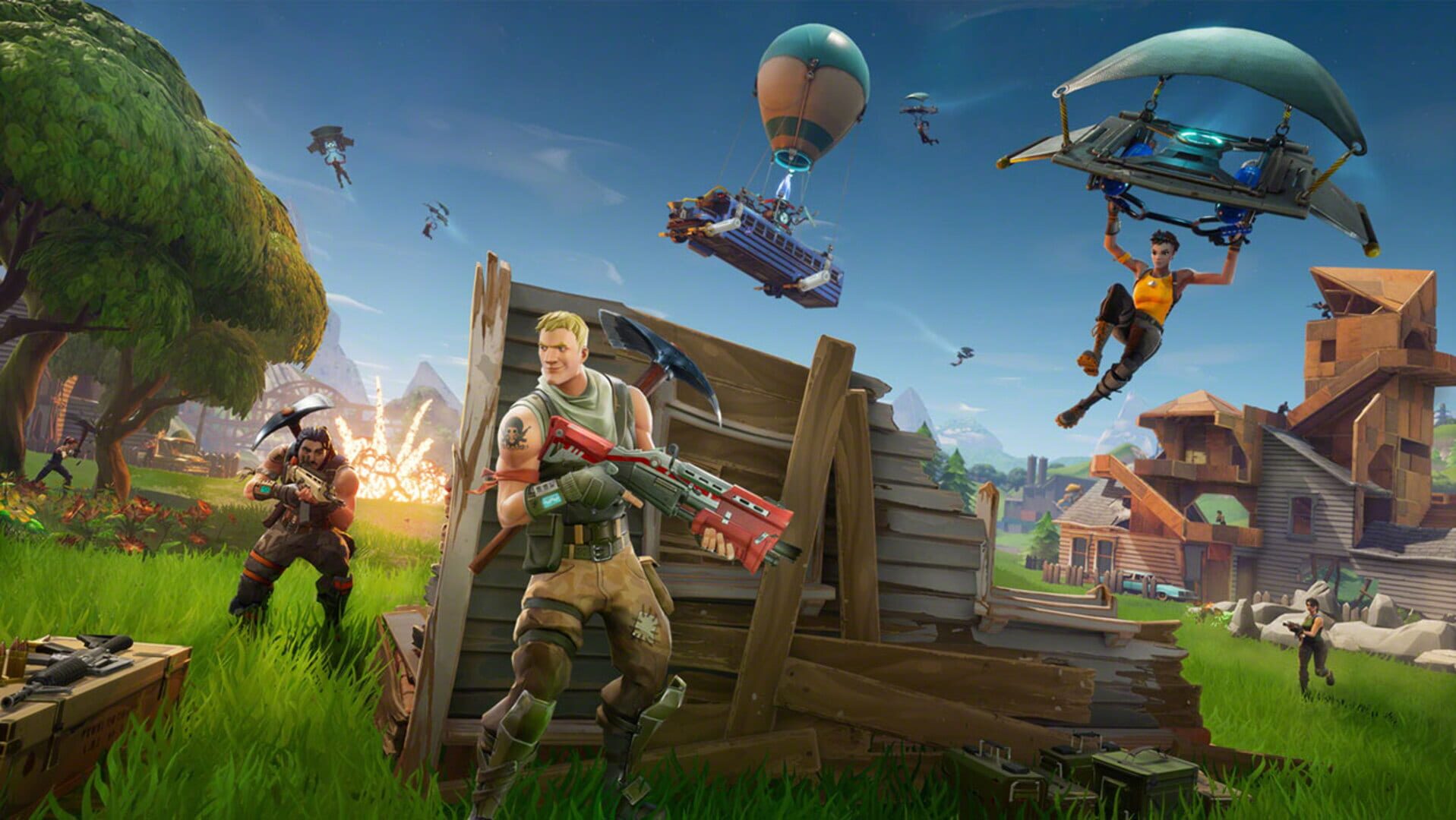 Fortnite gameplay — Aim Assist vs Aimbot in Fortnite