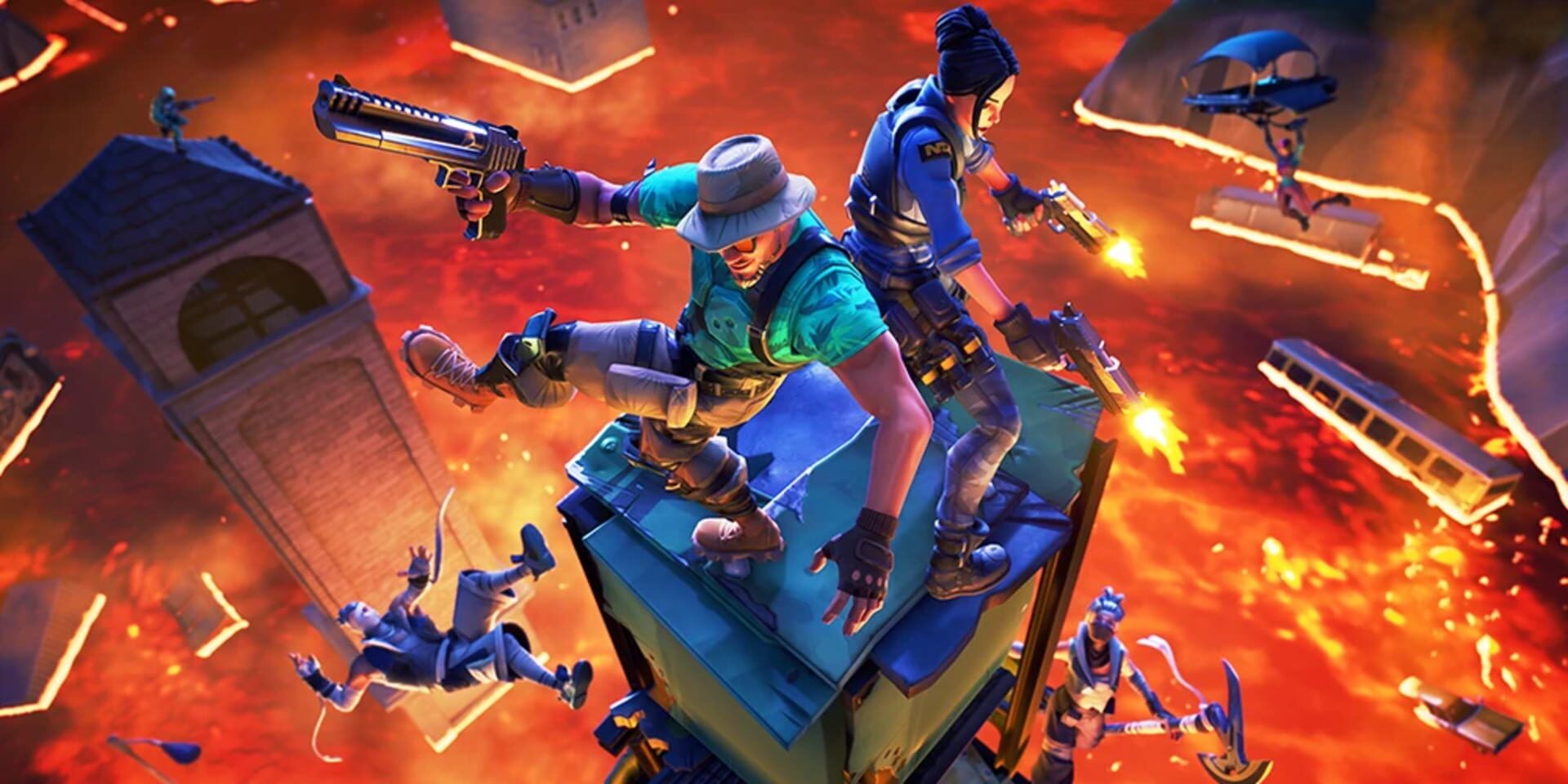 Fortnite gameplay — New Epic Account After HWID Ban